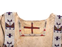 Plains Beaded Hide Shirt