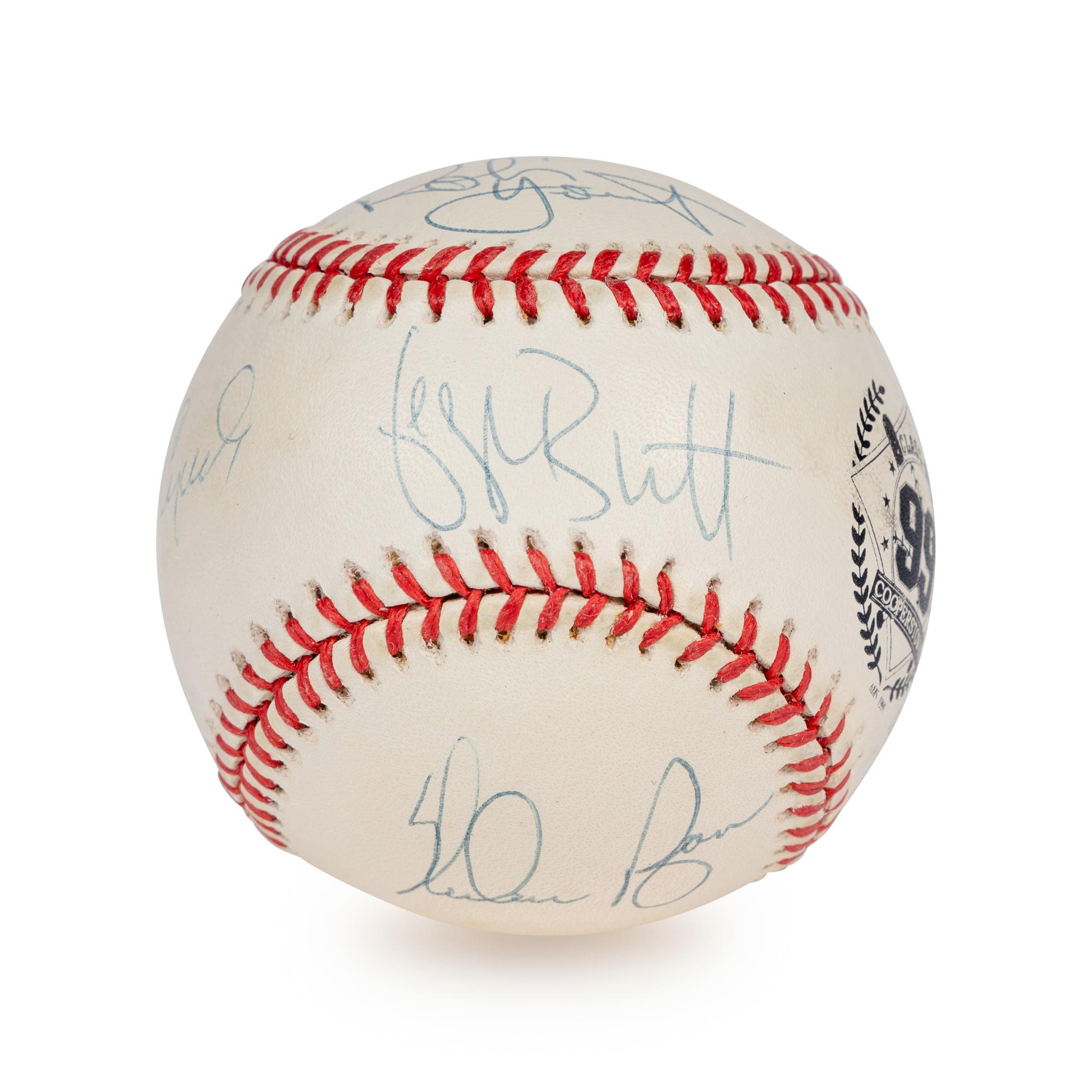 A Nolan Ryan, George Brett, Robin Yount and Orlando Cepeda 1999 Hall of Fame Signed Autograph Limited Edition Baseball (Beckett Authentication Services Letter)
