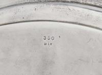 Two sterling silver trays, Gorham Mfg. Co., Providence, RI and Black, Starr & Frost, New York, NY, 1848-1865 and circa 1890, respectively