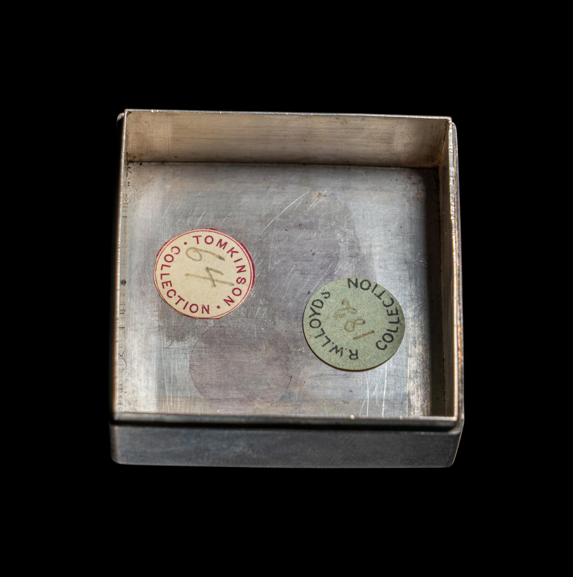A Japanese Silver Bonbonniere