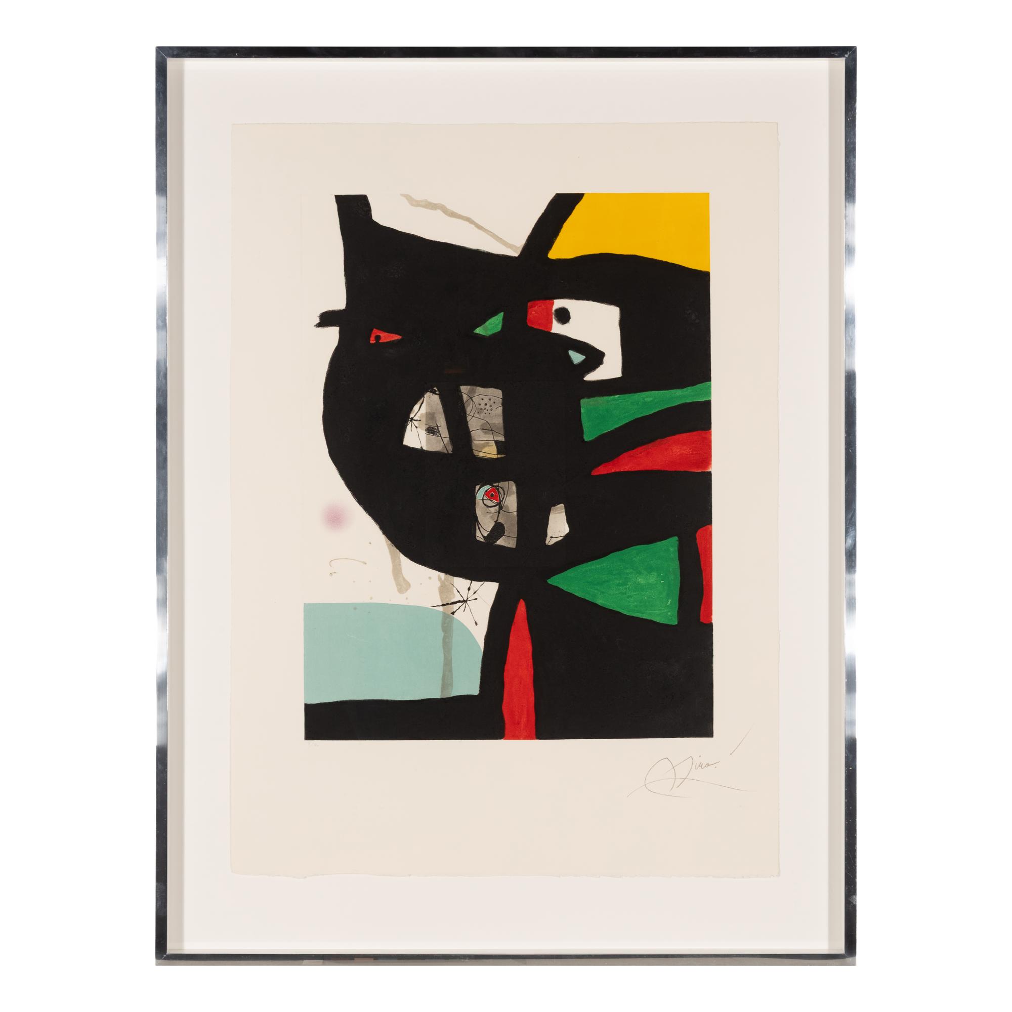 Joan Miró (Spanish, 1893–1983) — Fundació Palma I, 1988