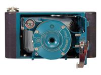 [EARLY PHOTOGRAPHY]. Two Kodak Petite Cameras, one with original vanity case.