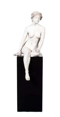 Marc Sijan, (Wisconsin, 20/21st century) , Untitled (Sitting Nude)