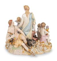A Berlin (K.P.M.) Porcelain Figural Group