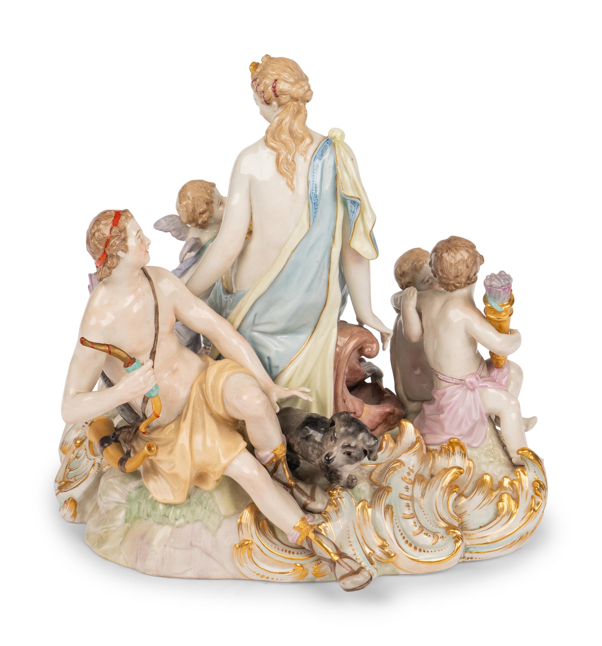 A Berlin (K.P.M.) Porcelain Figural Group