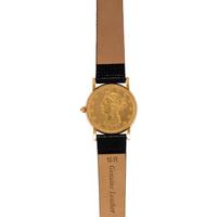 CORUM, 18K YELLOW GOLD US $10 COIN WRISTWATCH