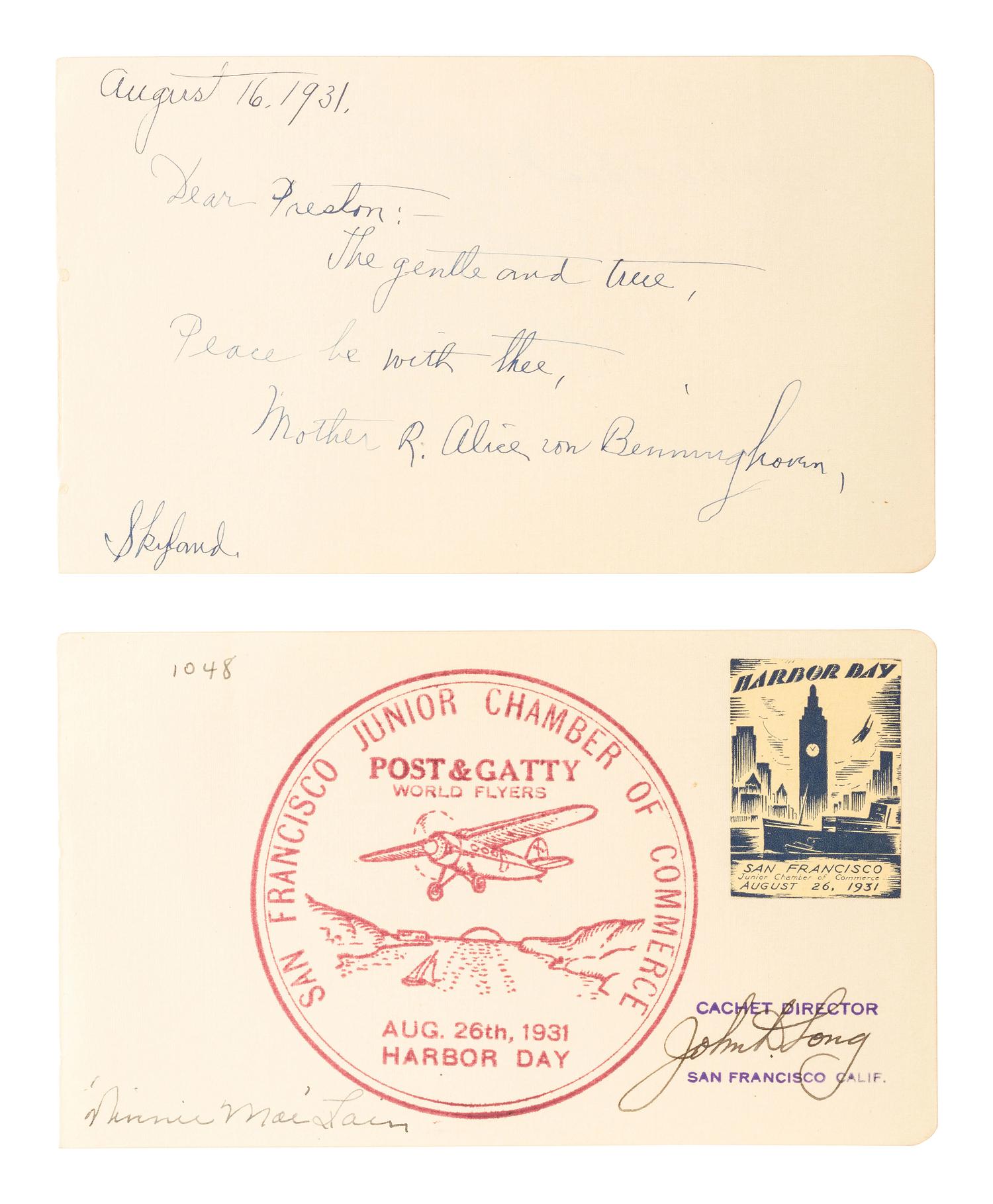 [EXPLORERS]. Autographs of explorers, astronauts, and other pioneers.