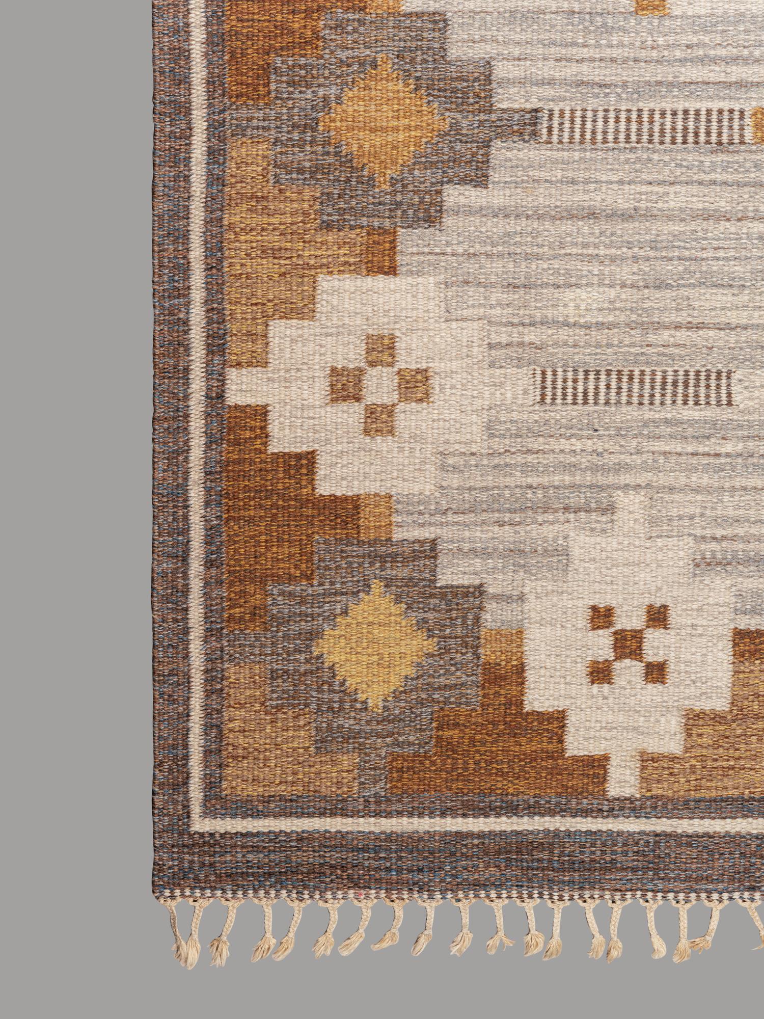 Flatweave Rug Sweden, c. 1960