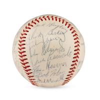 A 1968 St. Louis Cardinals Team Signed Autograph Baseball Featuring Roger Maris (Beckett Authentication Services)