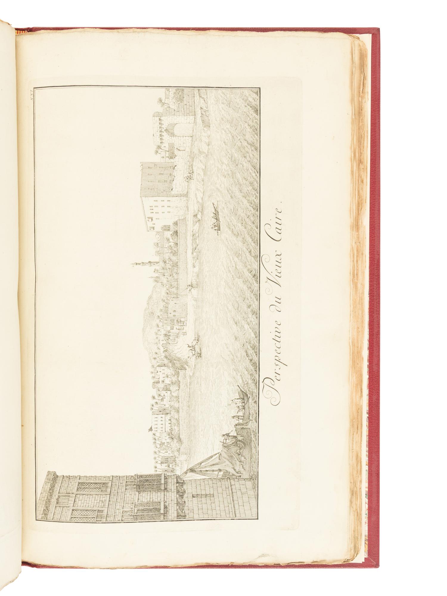 [TRAVEL & EXPLORATION]. NORDEN, Frederic Louis (1708-1742). Voyage d'Egypte et de Nubie . [Copenhagen: La Maison Royale des Orphelins, 1755].
