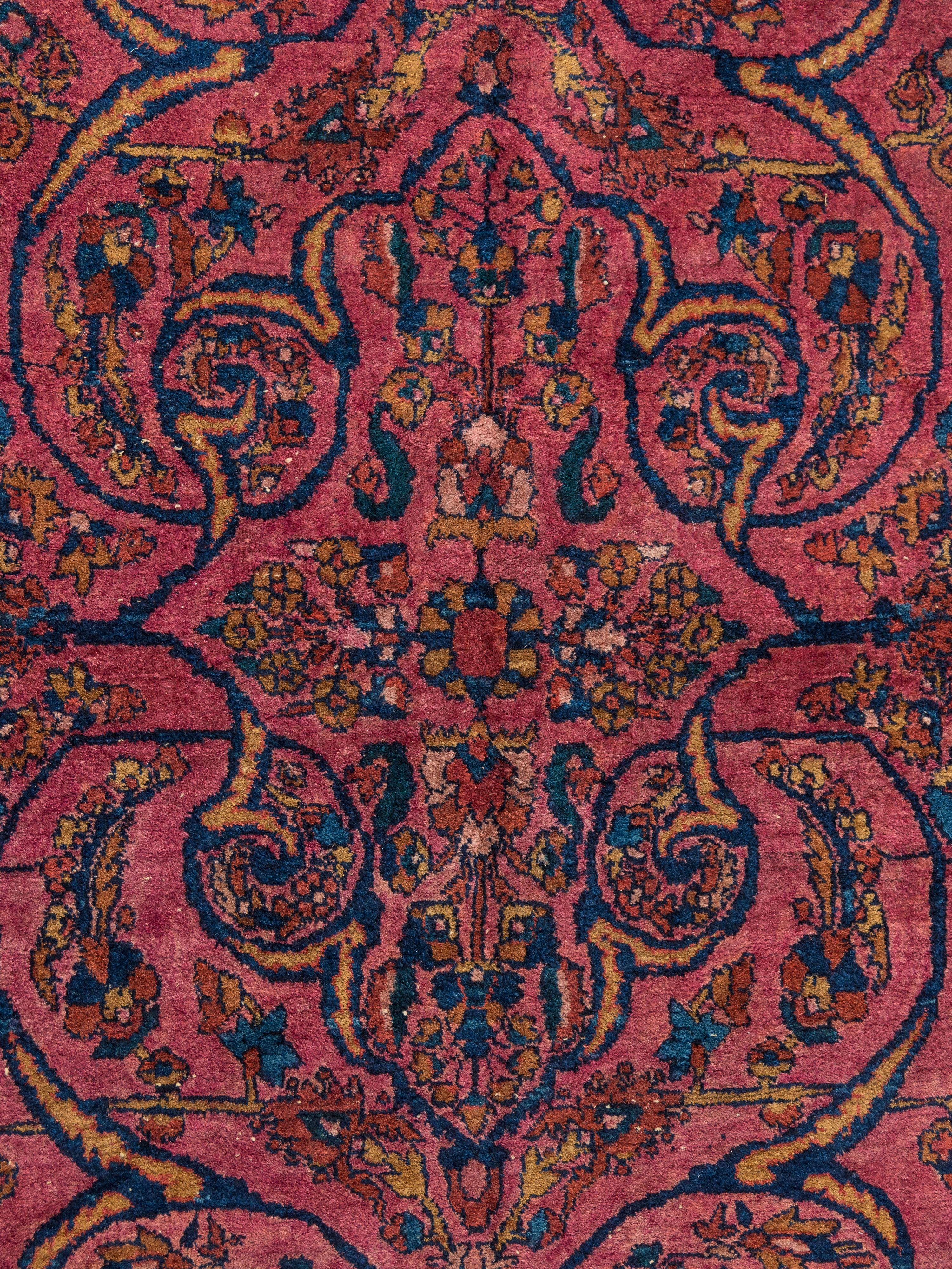 A Sarouk Wool Rug