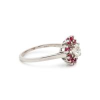 DIAMOND AND RUBY RING