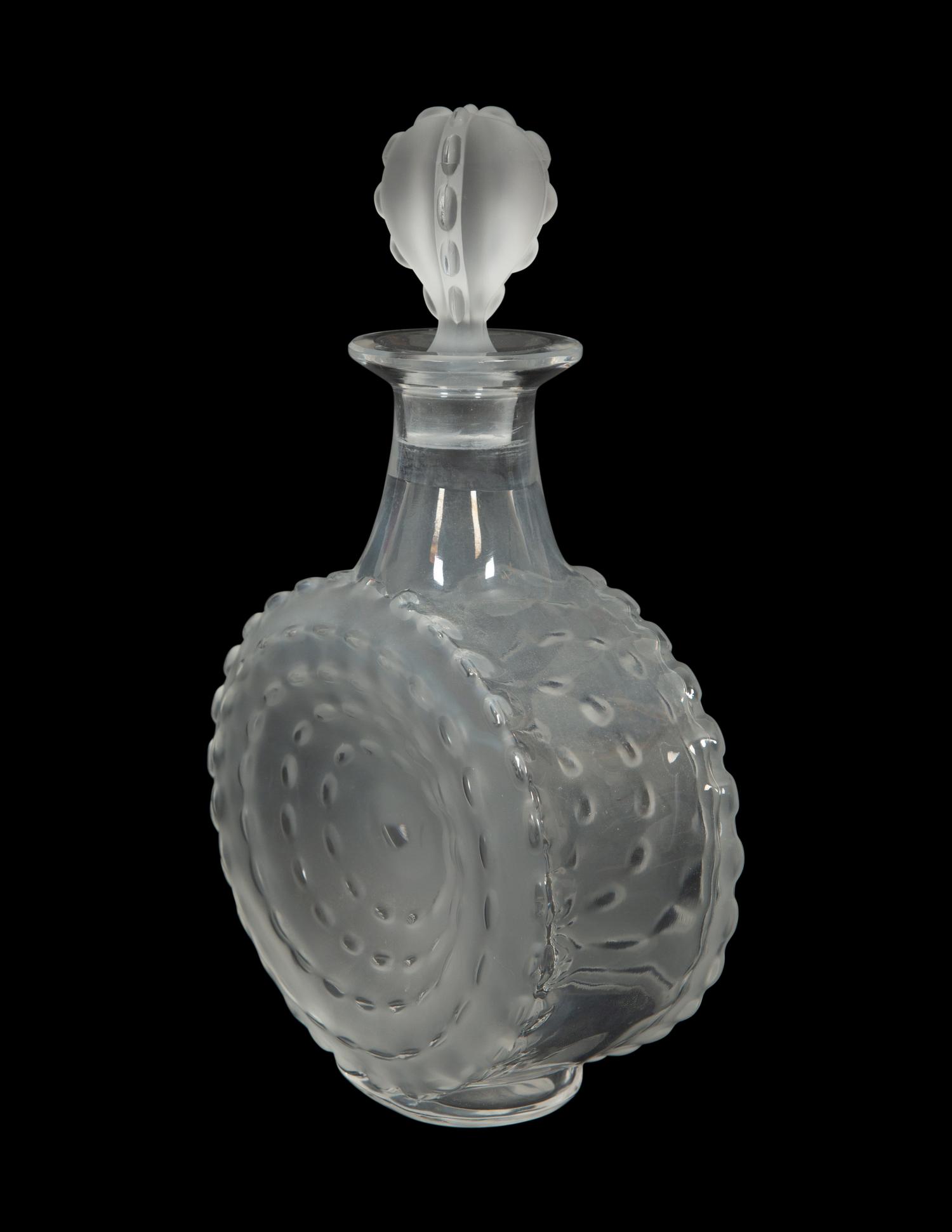 A Lalique Parme Decanter
