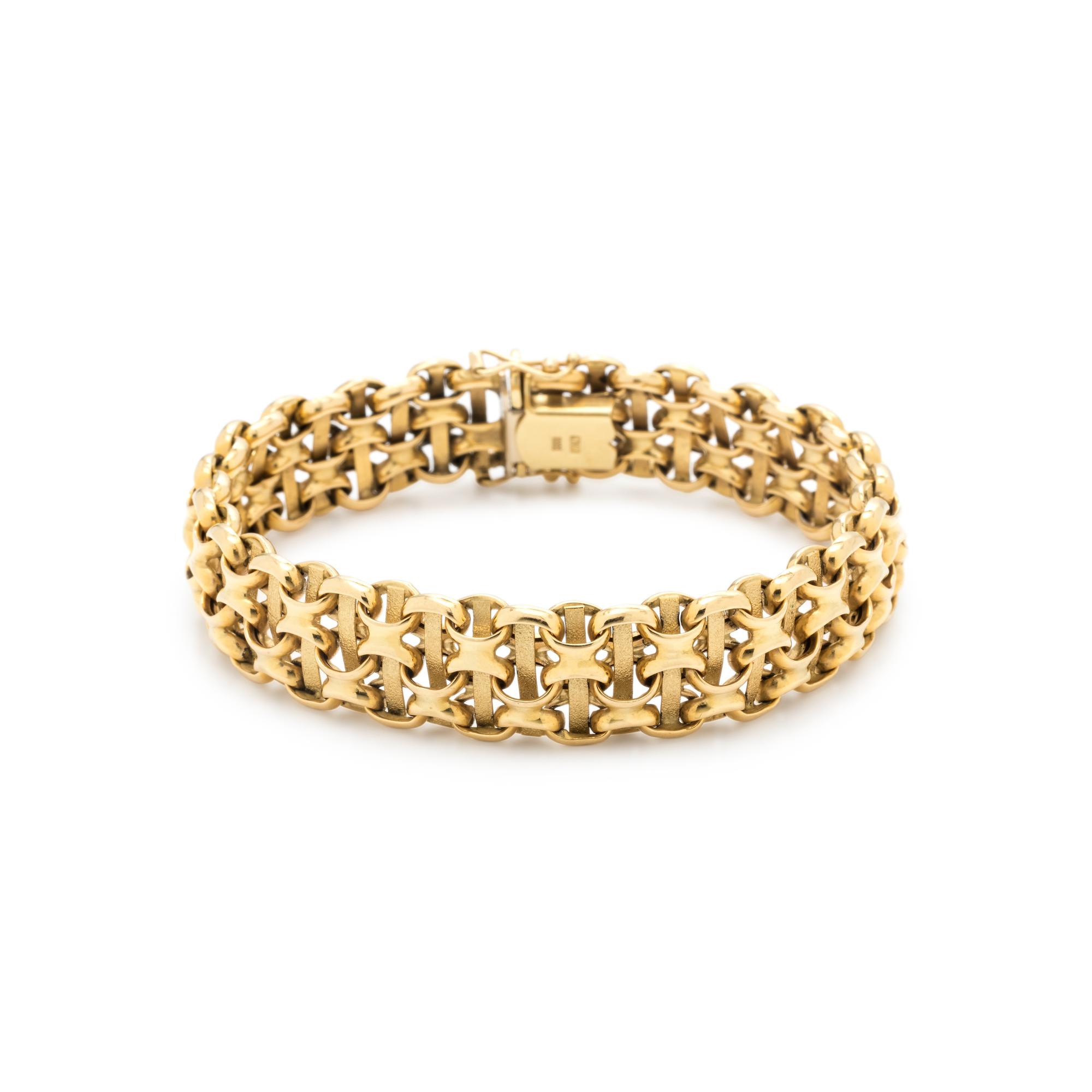 YELLOW GOLD BRACELET