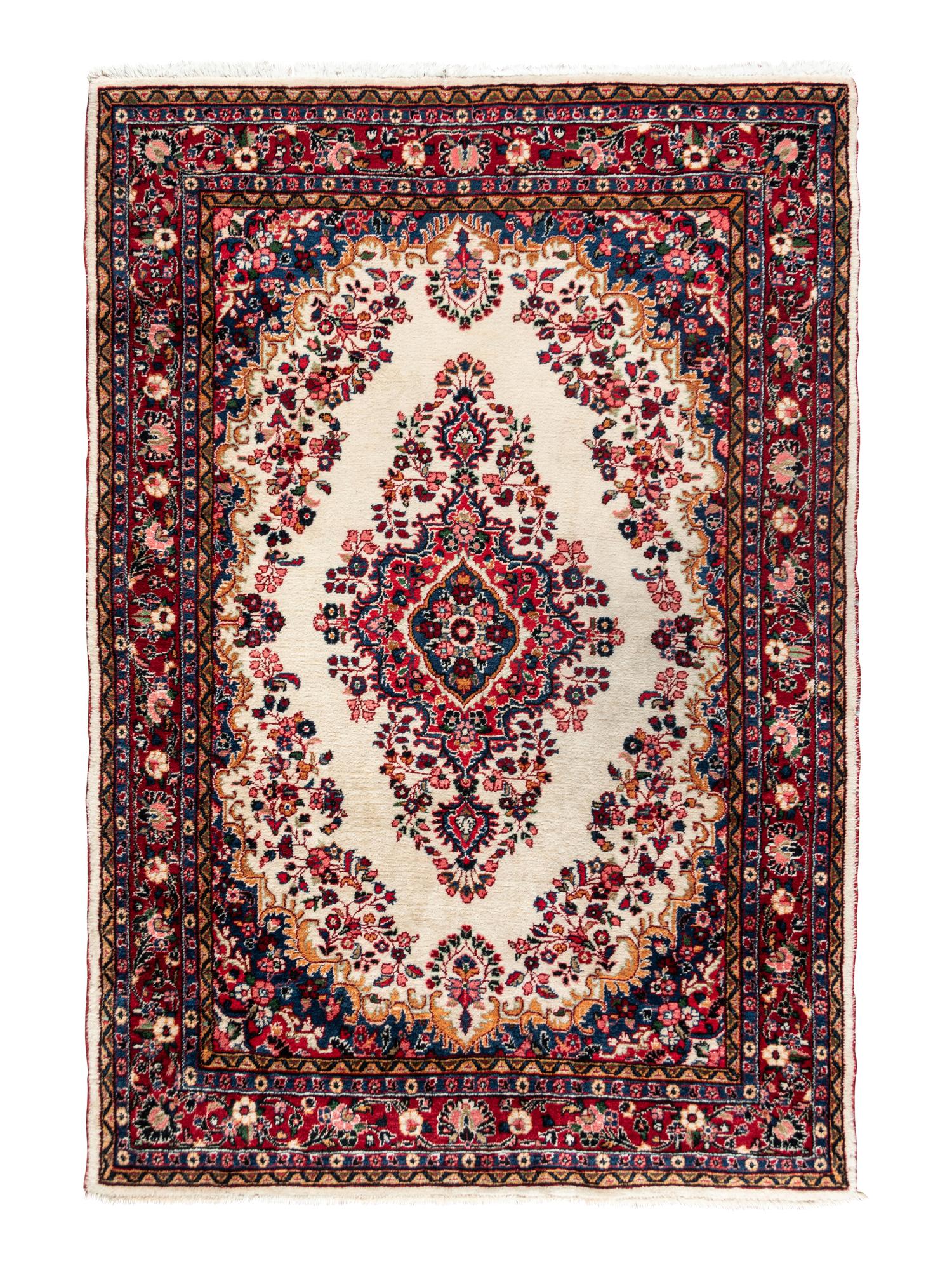 A Kirman Wool Rug