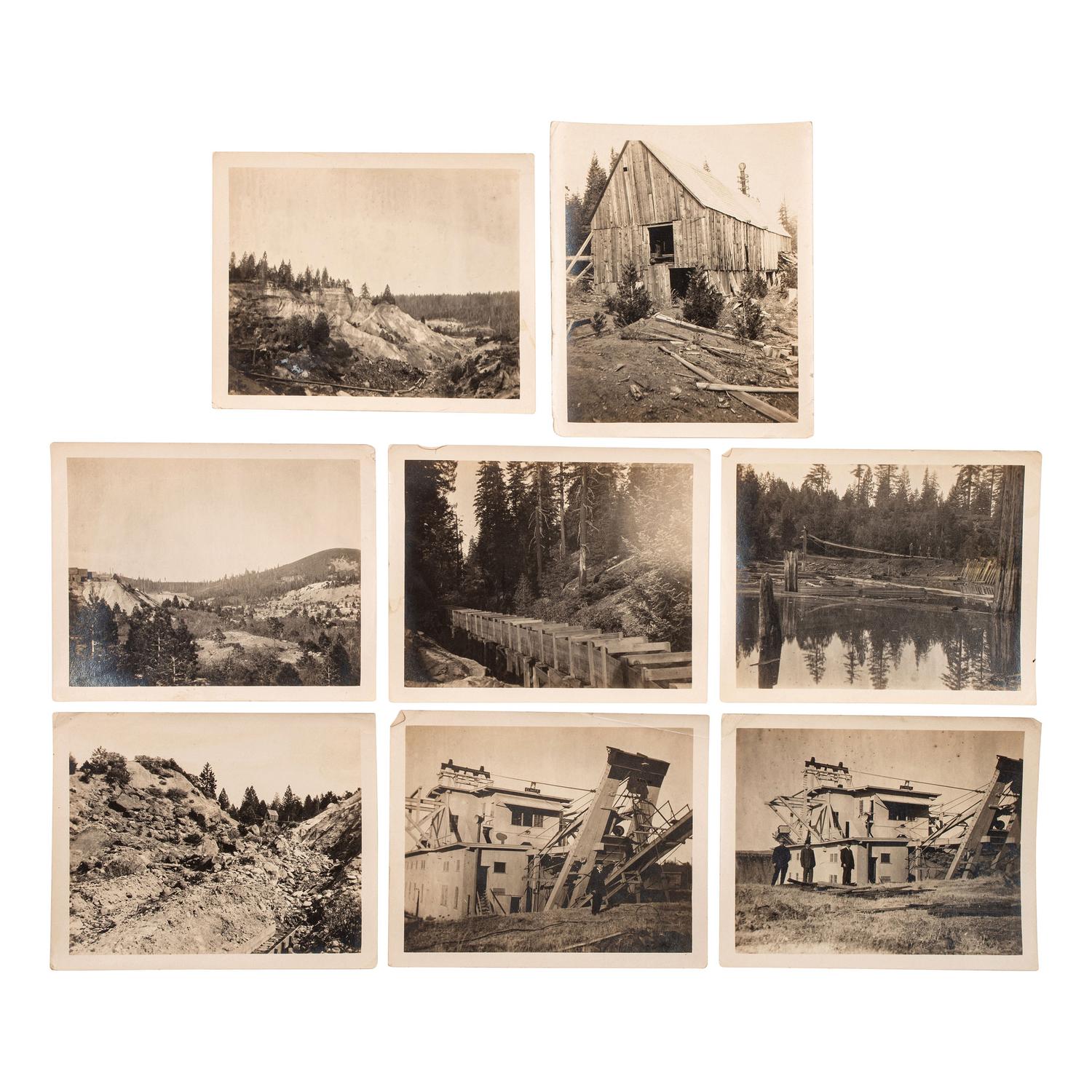 [MINING - CALIFORNIA]. A group of photographs and booklets related to mining in Calaveras County, Atolia, and elsewhere in California, comprising: