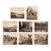 [MINING - CALIFORNIA]. A group of photographs and booklets related to mining in Calaveras County, Atolia, and elsewhere in California, comprising: