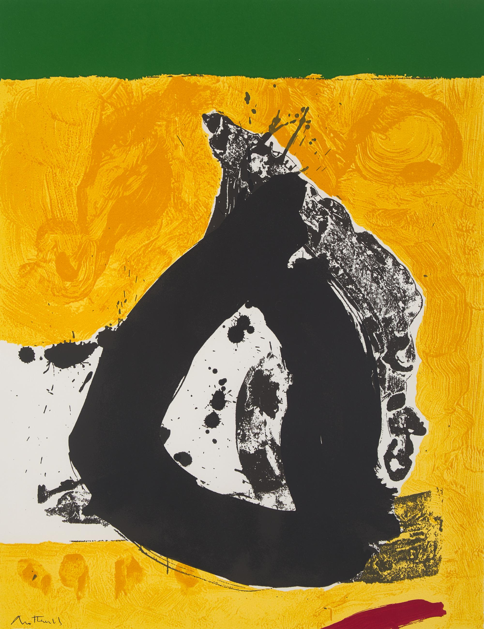 Robert Motherwell (American, 1915-1991) — Untitled (from The Basque Suite), 1970-1971