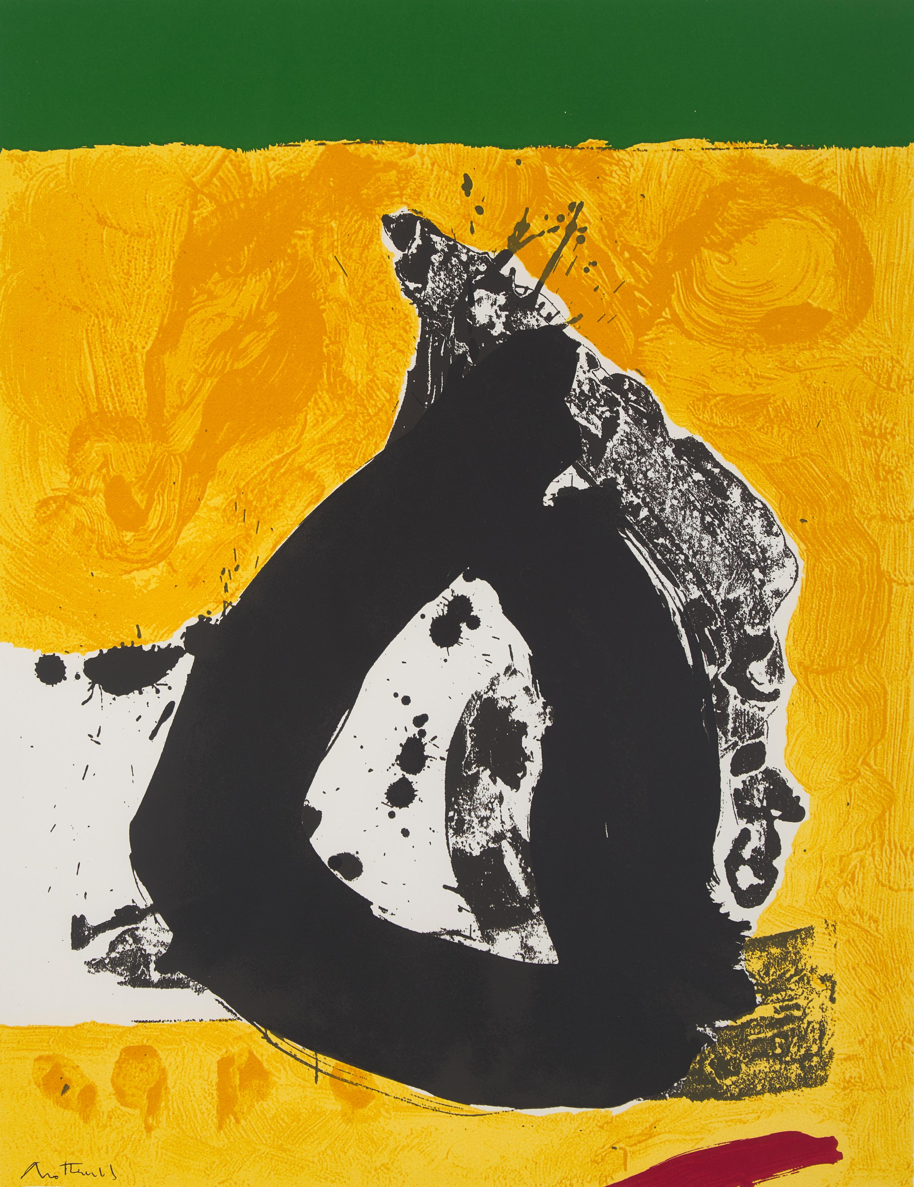 Robert Motherwell (American, 1915-1991) — Untitled (from The Basque Suite), 1970-1971