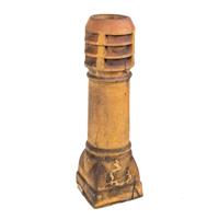 A Buff-Colored Terra Cotta Chimney Pot
