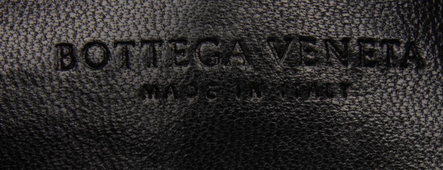Bottega Veneta, Black Intrecciato Clutch
