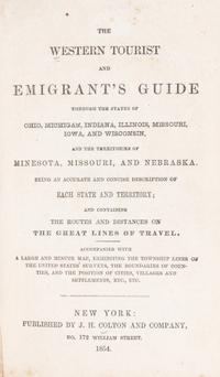 (MAP, MIDWEST)) COLTON, J.H. The Western Tourist and Emigrant's Guide... NEw York, 1854 [map dated 1855]