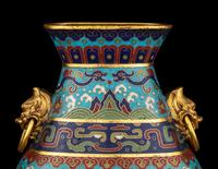 A Cloisonné Enamel Vase