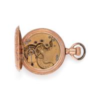 ELGIN, GOLD-FILLED HUNTER CASE POCKET WATCH