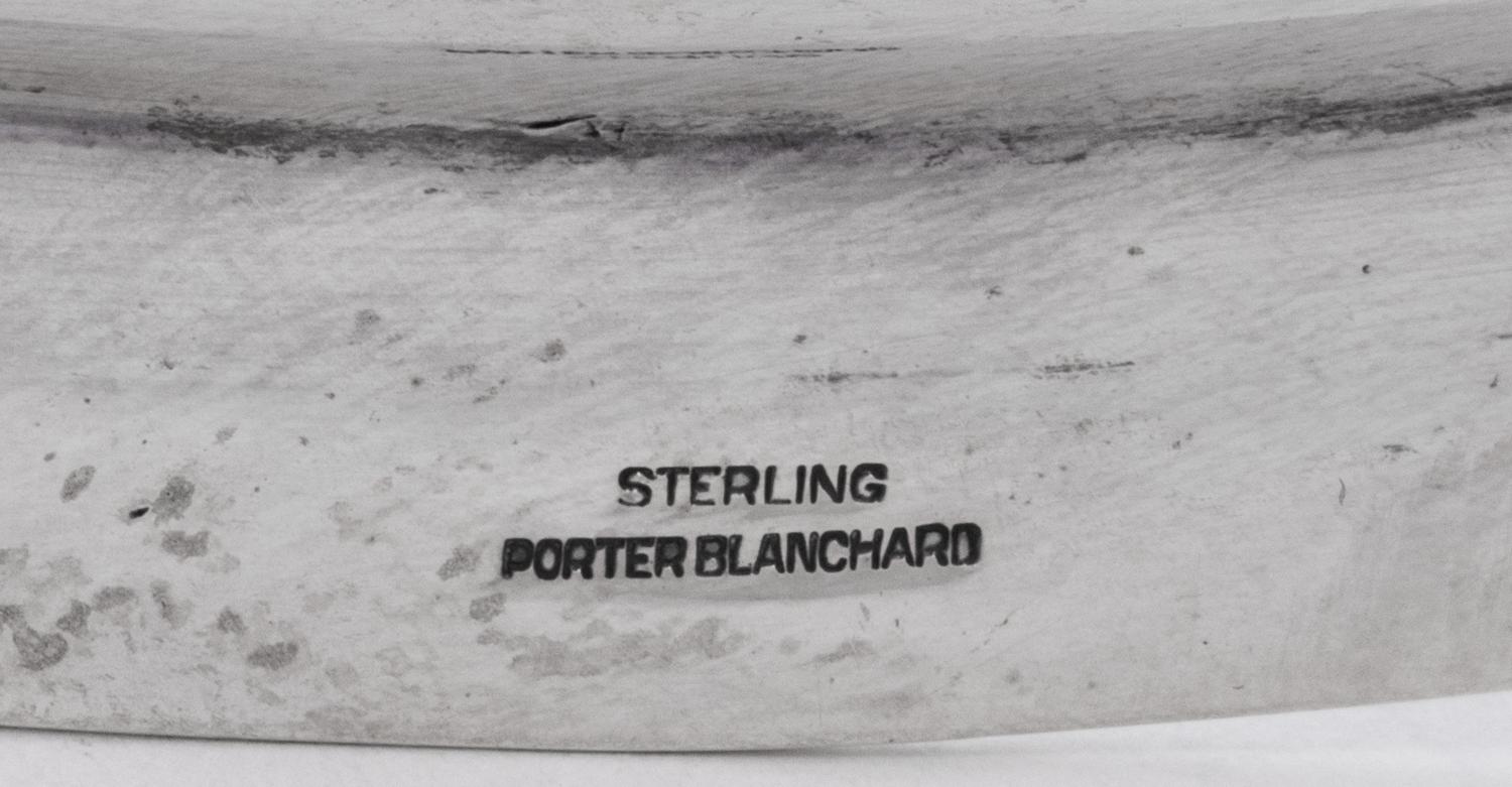 A Porter Blanchard Silver Center Bowl