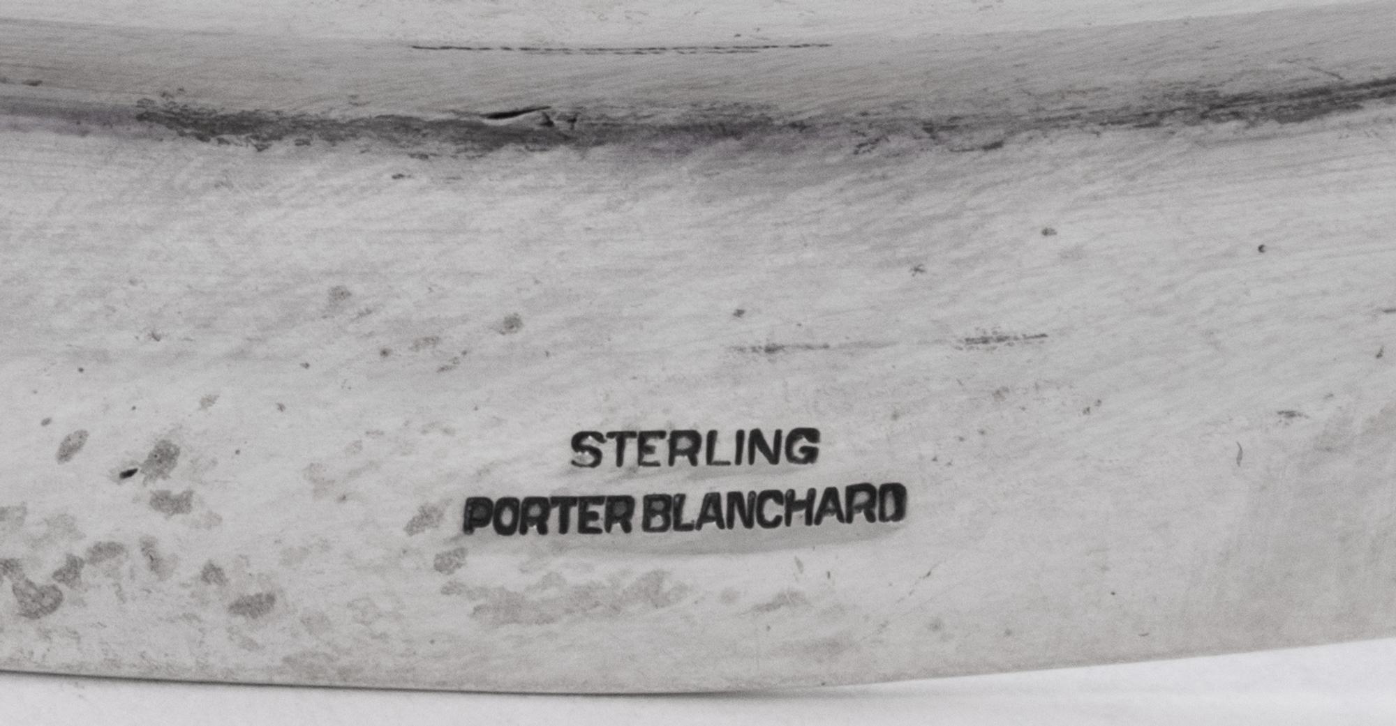 A Porter Blanchard Silver Center Bowl