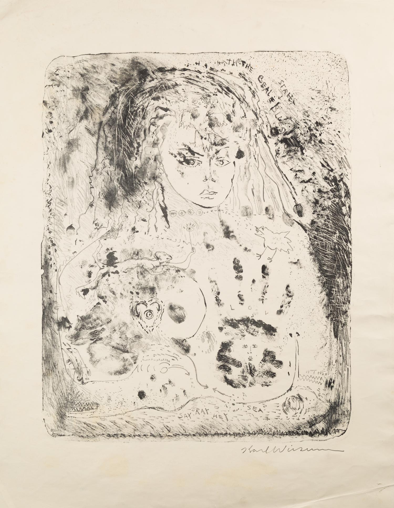 Karl Wirsum, (American, b. 1939), Untitled, c. 1960 (a group of ten works) ***LOST AND DAMAGED***