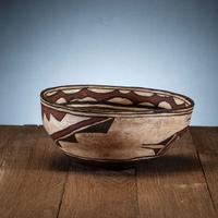 Zuni Polychrome Pottery Bowl
