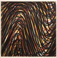 Wavy Brushstrokes Superimposed (Plate #02)