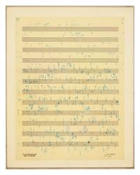 Études Australes, Piano Solo Book II, Transcriptions to Musical Staves XIV No. 2, 1974-75