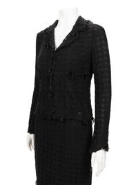 Chanel Embroidered Net Skirt Suit, 1990-2000s