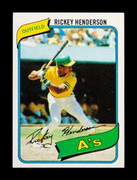 A Group of 13 Topps Hall of Fame and Star Baseball Cards Including Rickey Henderson and Eddie Murray Rookies,