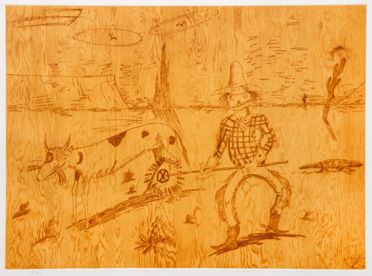 Horace Clifford Westermann, (American, 1922–1981), Untitled