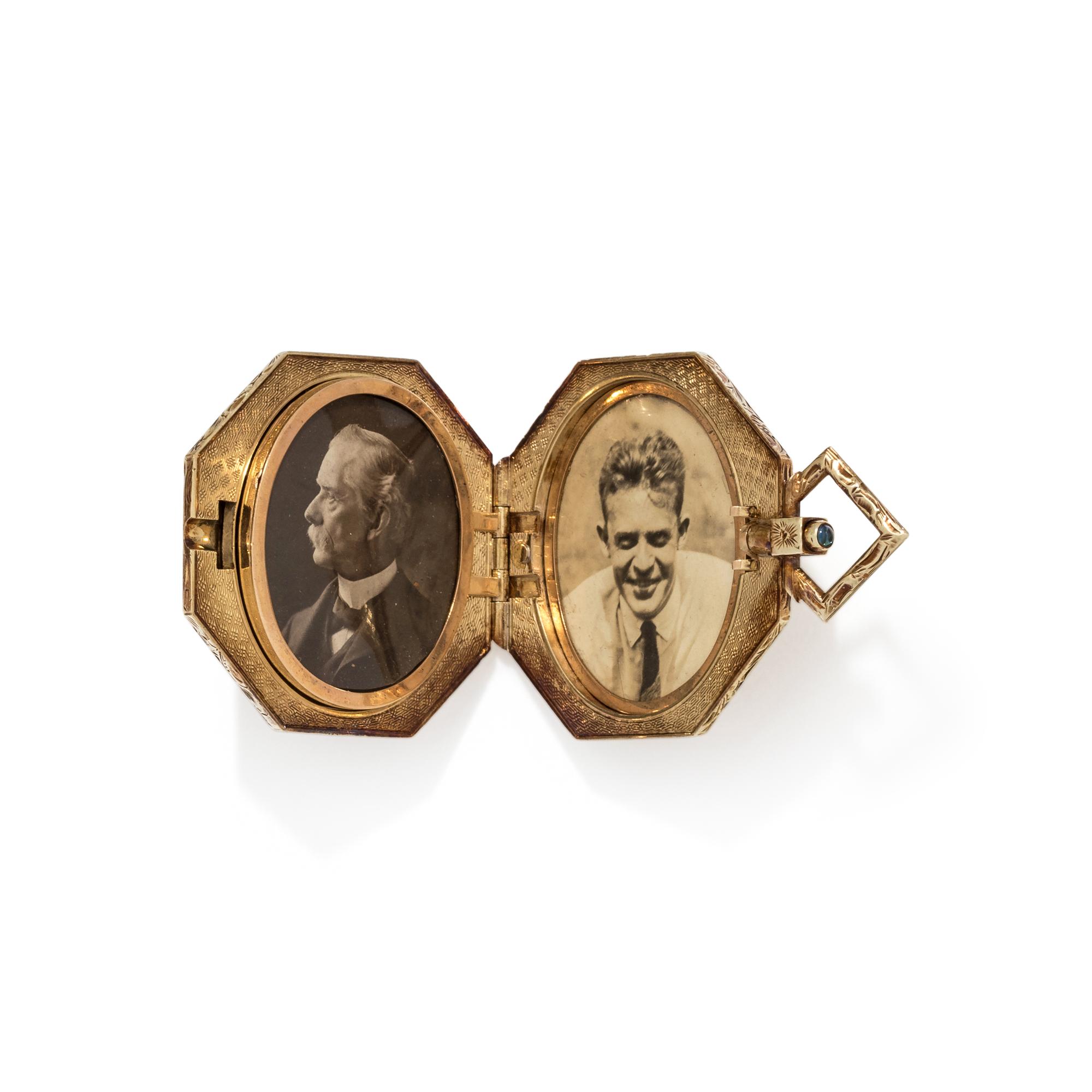 YELLOW GOLD LOCKET