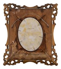 A Berlin (K.P.M.) Porcelain Plaque Depicting " Solitude" After Angelo Asti