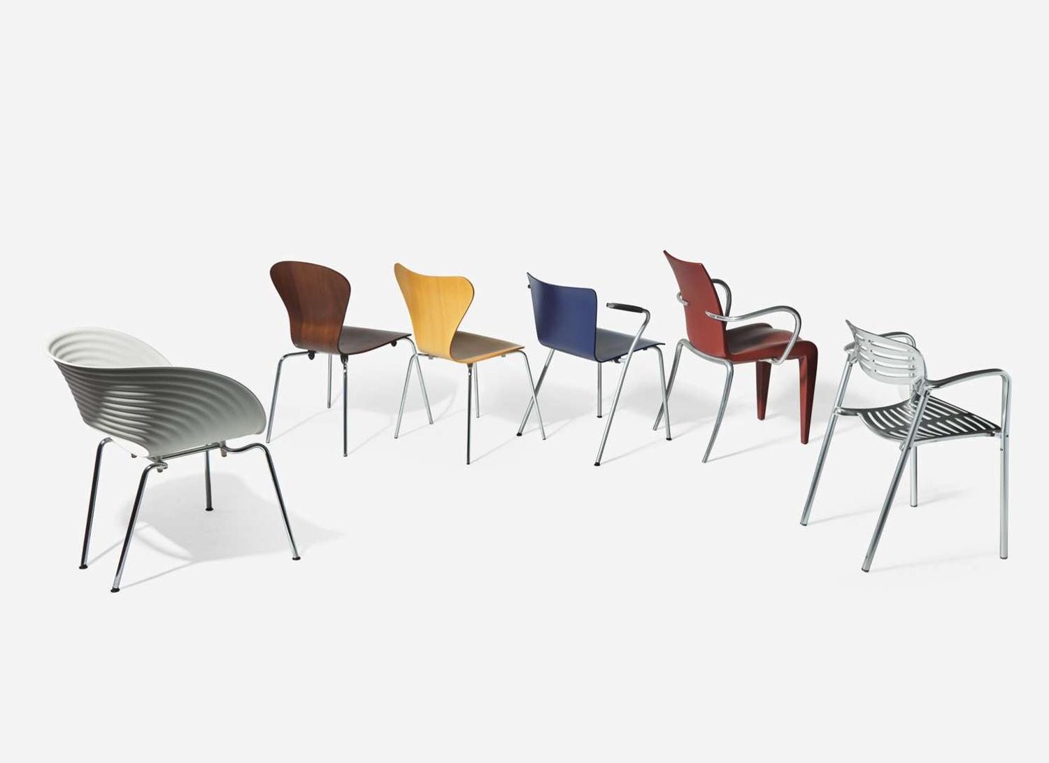 Contemporary, Six Chairs
