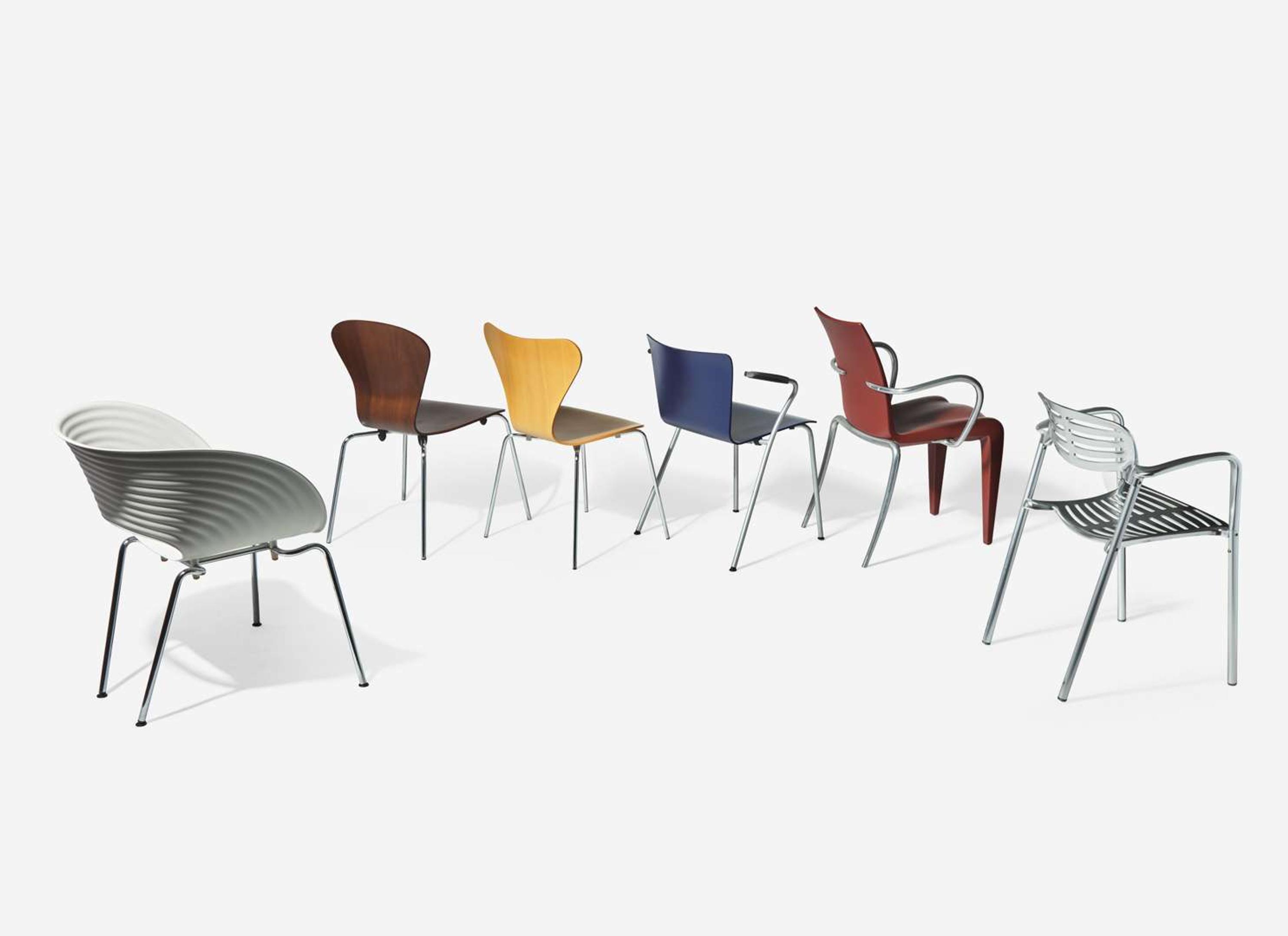 Contemporary, Six Chairs
