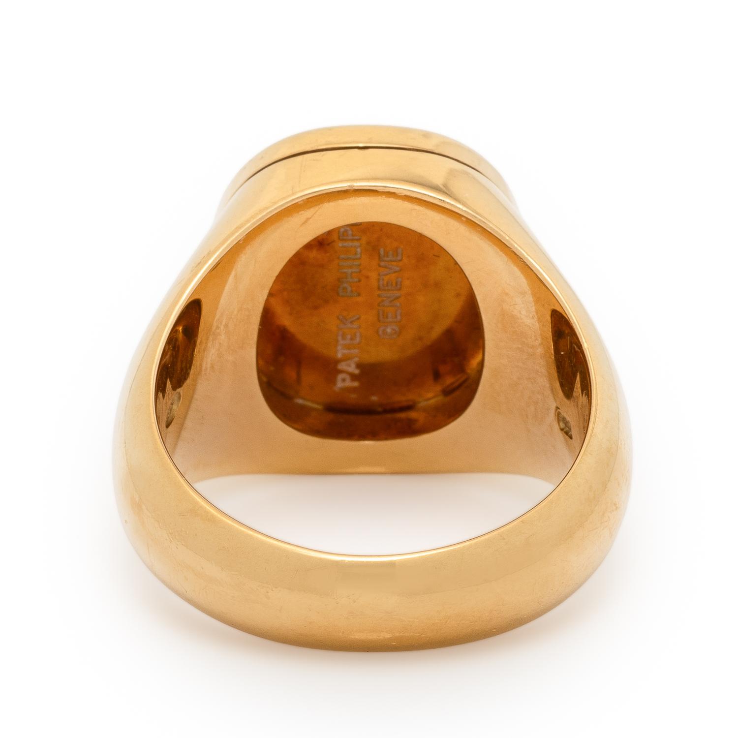 Patek Philippe, 18K Yellow Gold 'Ellipse' Ring