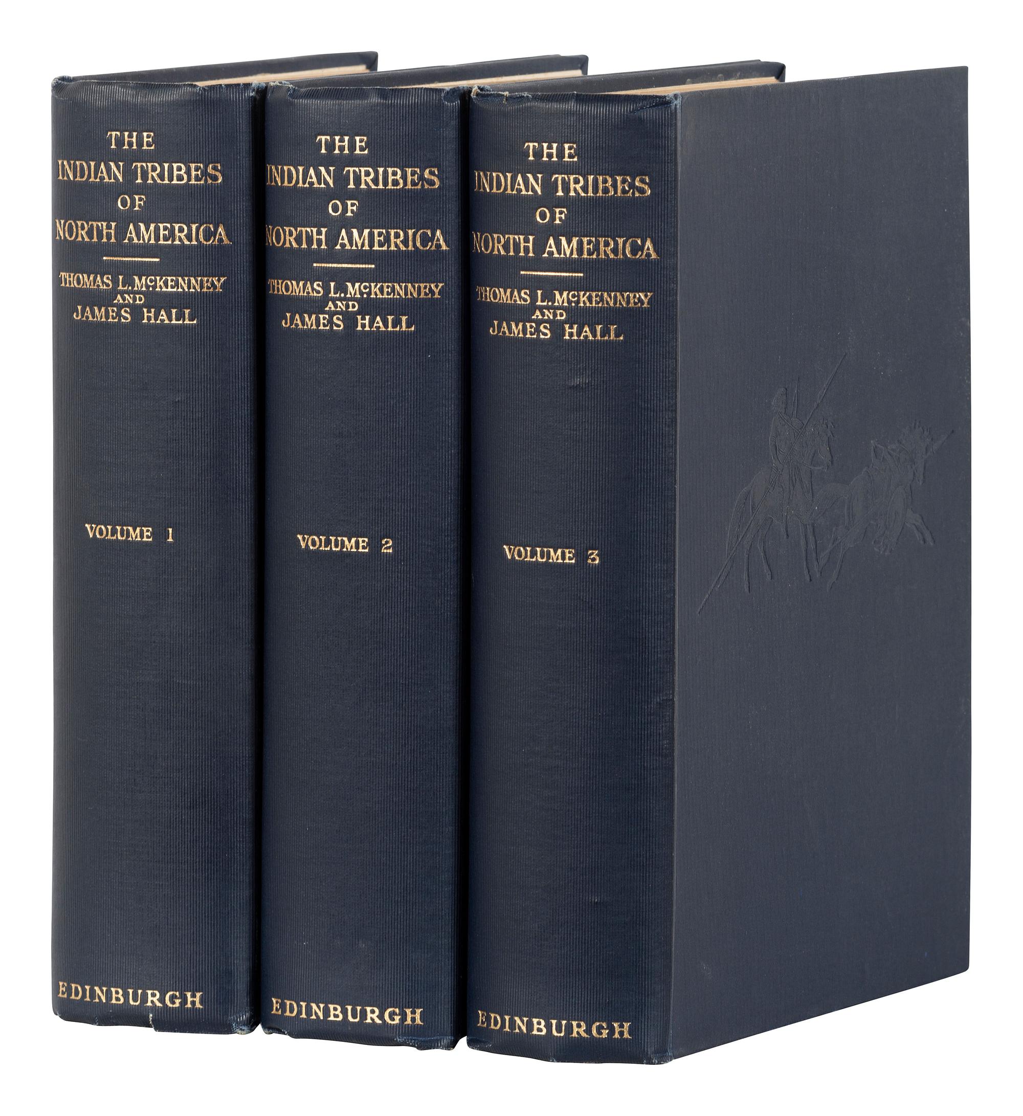 McKENNEY, Thomas L. and James HALL. The Indian Tribes of North America . Edinburgh: John Grant, 1933.