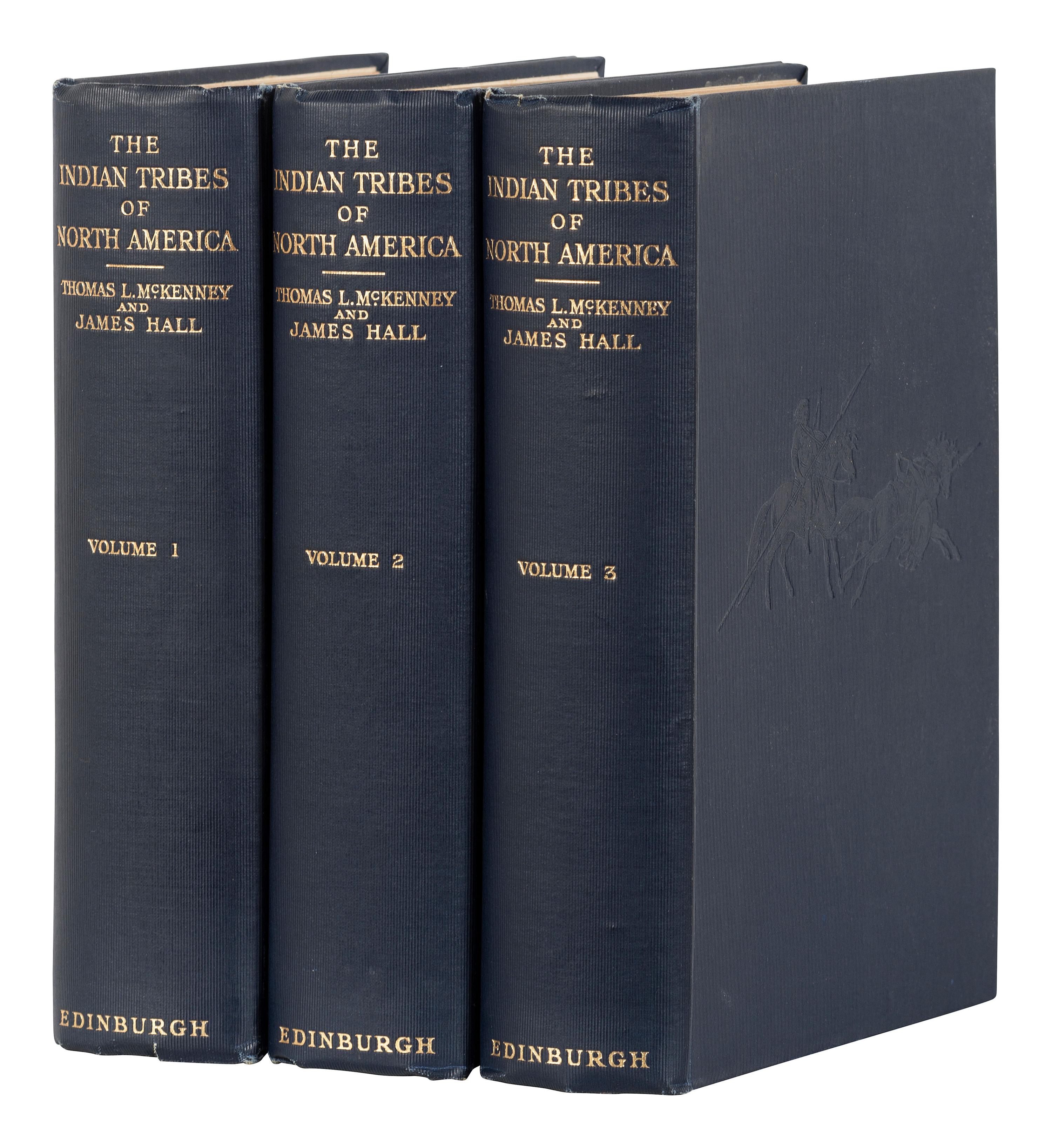 McKENNEY, Thomas L. and James HALL. The Indian Tribes of North America . Edinburgh: John Grant, 1933.