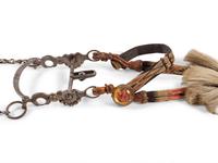 Prison Made Hitched Horse Hair Bridle