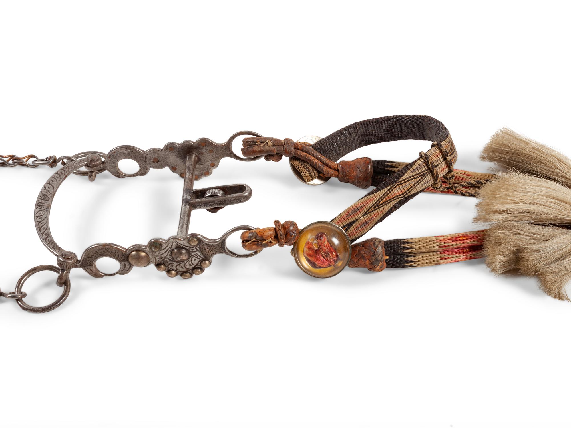 Prison Made Hitched Horse Hair Bridle