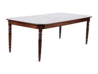 A Regency Style Inlaid Mahogany Dining Table