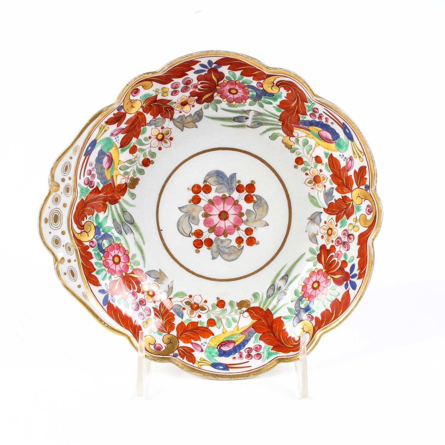 A Worcester Porcelain Dish Diameter 7 inches. — FLIGHT & BARR PERIOD, CIRCA 1820