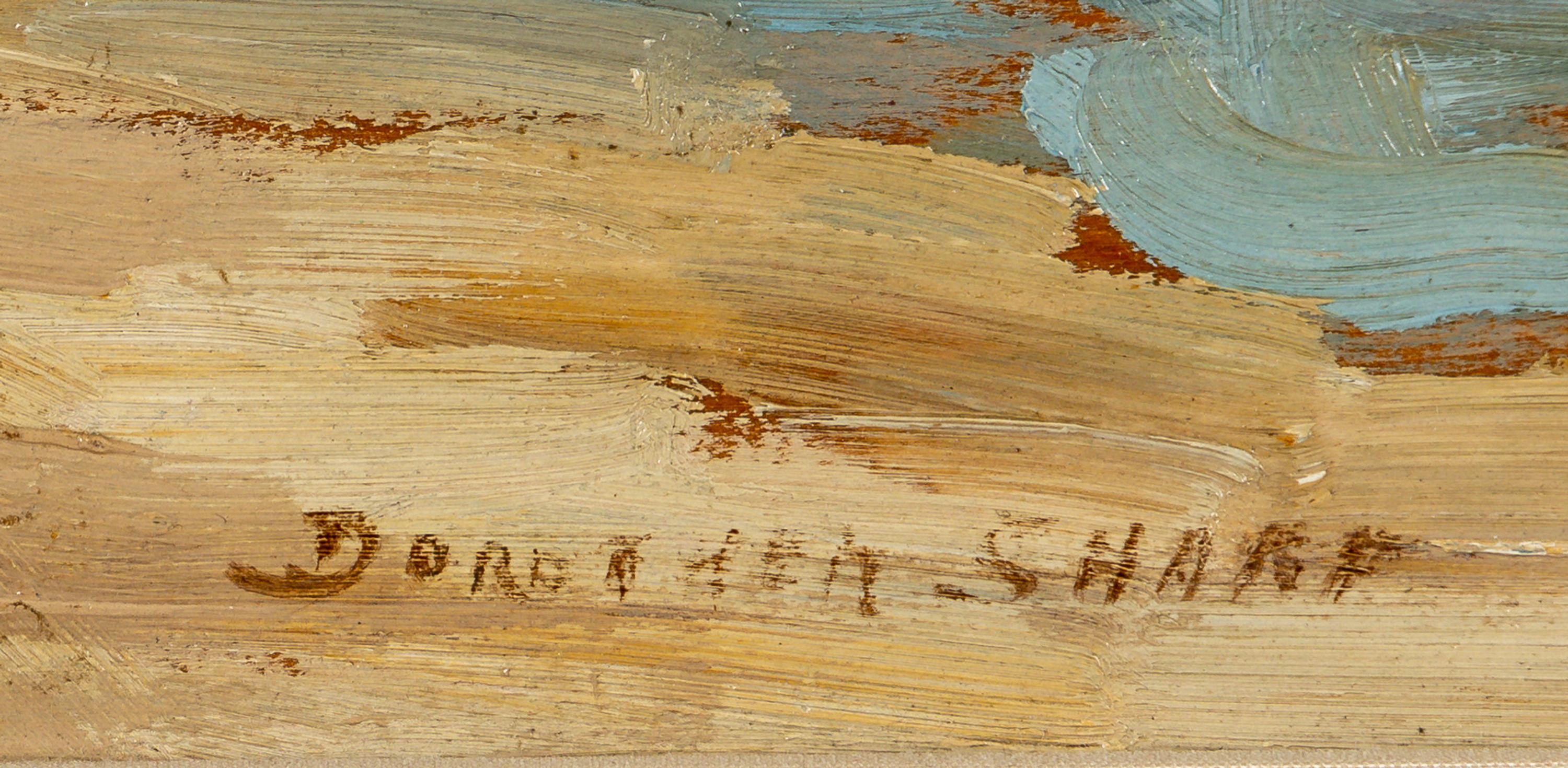 Children at the Beach and On the Rocky Shore (a double-sided work)