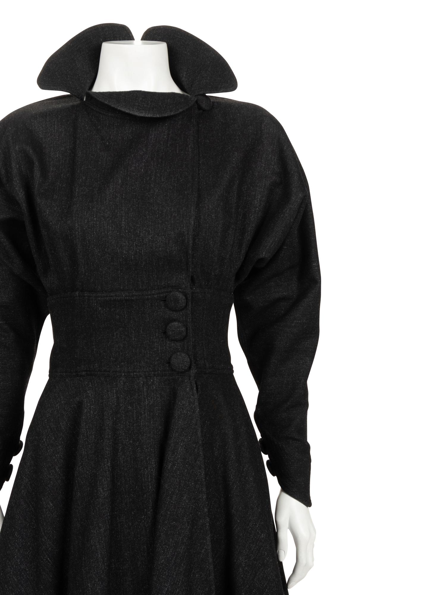 Fendi 365 Wool Coat, 1980-90s